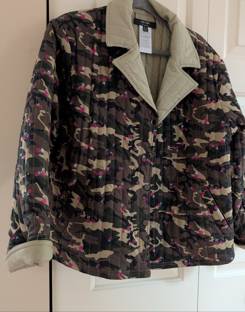 Barn jacket camo print